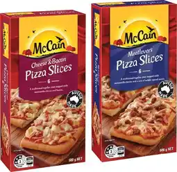 IGA McCain Pizza Slices 540‑600g Selected Varieties offer