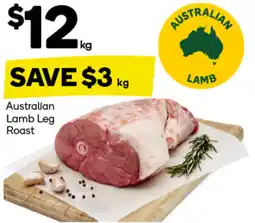 Woolworths Australian Lamb Leg Roast offer