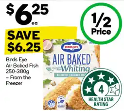 Woolworths Birds Eye Air Baked Fish offer