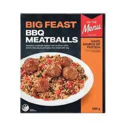 Woolworths On The Menu Big Feast 480-500g offer