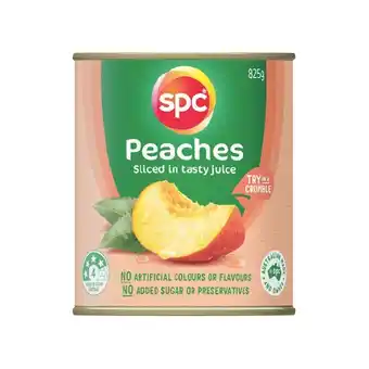 Woolworths SPC Fruit in Juice 825g offer