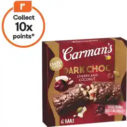 Woolworths Carman’s Muesli Bars 150-270g Pk 5-6 offer