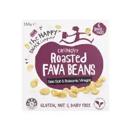 Woolworths The Happy Snack Company Roasted Fava Beans 6 x 25g – From the Health Food Aisle offer