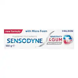 Woolworths Sensodyne Sensitivity & Gum Whitening Toothpaste 100g† offer