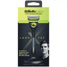 Woolworths Gillette Labs Razor Handle with 2 Cartridges offer