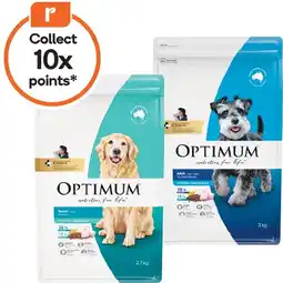 Woolworths Optimum Dry Dog Food 2.7-3 kg offer