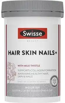 Coles Swisse Beauty Hair Skin Nails+ Tablets 100 Pack offer