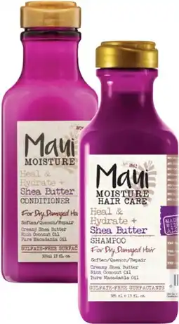 Coles Maui Shampoo or Conditioner 385mL offer