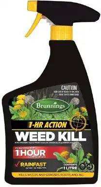 Coles Brunnings 1 Hour Action Weed Kill 1 Litre offer