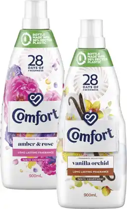 Coles Comfort Fabric Conditioner Fragrance Collection 900mL offer