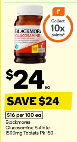 Woolworths Blackmores Glucosamine Sulfate offer