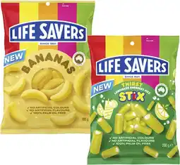 Coles Life Savers Candy 150g-200g offer