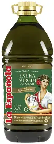 Coles La Española Olive Oil 3.78 Litre offer