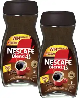 Coles Nescafé Blend 43 250g offer