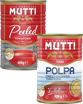 Coles Mutti Polpa Tomatoes 400g offer