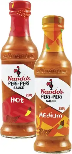 Coles Nando's Peri Peri Sauce 250g offer