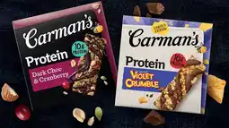 Coles Carman's Protein Bars 150g-200g offer