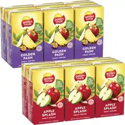 Coles Golden Circle Tetra Fruit Drink 6x250mL offer