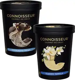 Coles Connoisseur Ice Cream 1 Litre offer