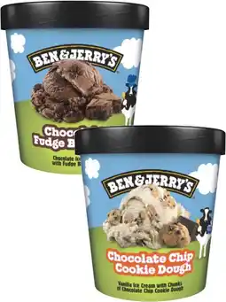 Coles Ben & Jerry’s Ice Cream Tub 427mL-465mL offer