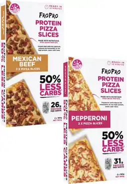 Coles FroPro Protein Pizza Slices 2 Pack 360g offer