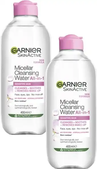 Coles Garnier Micellar Cleansing Water 400mL offer