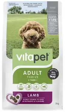 Coles Vitapet Dry Dog Food 3kg offer