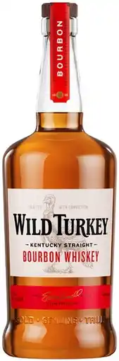 Coles Wild Turkey Kentucky Straight Bourbon Whiskey 1 Litre offer