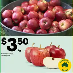 Woolworths Australian Royal Gala Apples offer