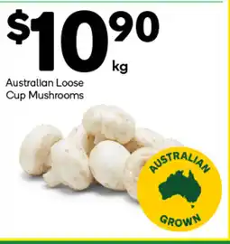 Woolworths Australian Loose Cup Mushrooms offer