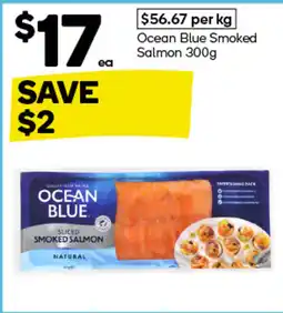 Woolworths Ocean Blue Smoked Salmon offer