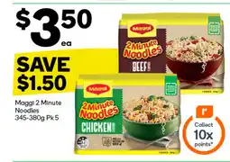 Woolworths Maggi 2 Minute Noodles offer