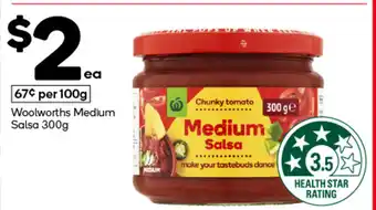 Woolworths Woolworths Medium Salsa offer