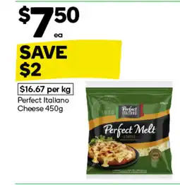 Woolworths Perfect Italiano Cheese offer