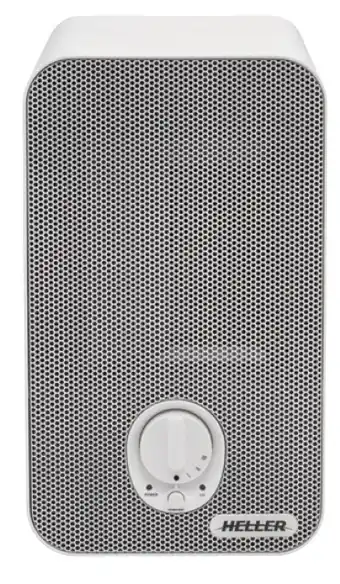 Heller compact “air sense” air purifier