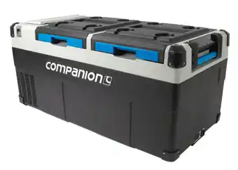 OZtrail Companion 75l lithium dual zone fridge/ freezer offer