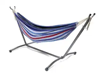 Oztrail double anywhere hammock with steel frame