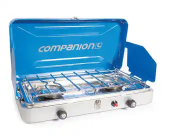 OZtrail Companion high output 2 burner stove 25k btu offer