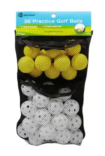 Drummond Golf Golf craft 36pk practice balls with mesh bag offer