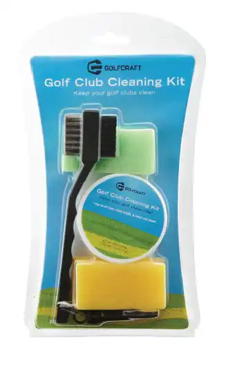 Golf craft golf club cleaning kit