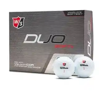 Wilson staff duo soft plus 12pk balls