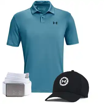 Drummond Golf Under armour men’s t2g polo, spieth adjustable cap, webbing 2.0 belt offer