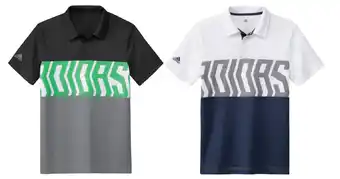 Drummond Golf Adidas boys print block polo offer