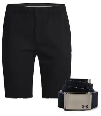 Drummond Golf Under armour women’s links short & reversible webbing belt offer