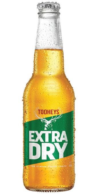 The Bottle O Tooheys extra dry stubbies 345ml 24 pack offer