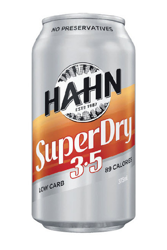 The Bottle O Hahn super dry 3.5% block cans 375ml 30 pack offer