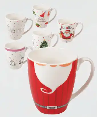 Drakes Festive coffee mugs 420ml offer