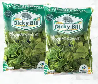 Drakes Dicky bill spinach 350g offer