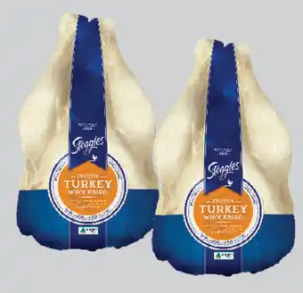 Drakes Steggles frozen small turkey 2.8kg offer