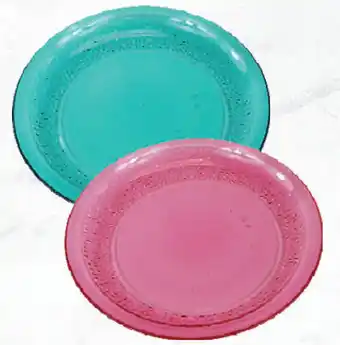 Drakes Outdoor plastic large plate 4 pack 27cm offer